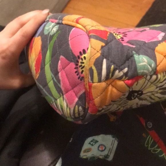 Vera Bradley Jazzy Blooms Convertible Crossbody Bag - Picture 8 of 12